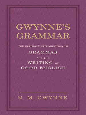cover image of Gwynne's Grammar